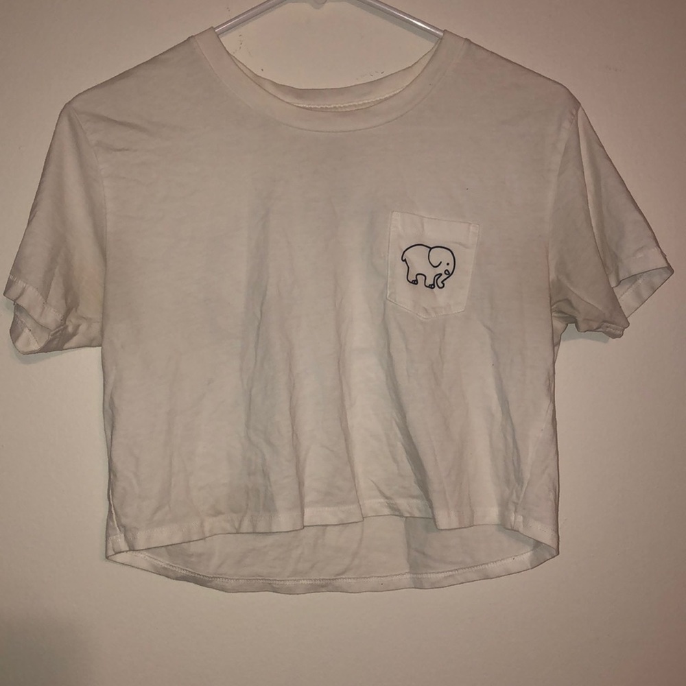 Ivory Ella cropped top